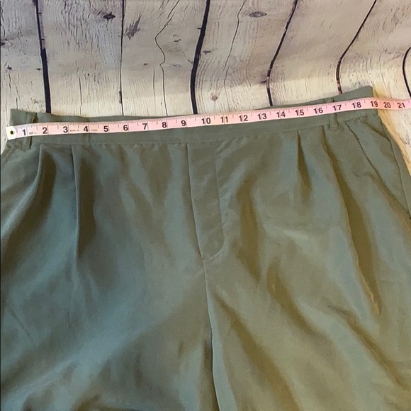 Kenneth Cole sage green Modal elastic back pant XL - Picture 6 of 8
